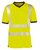 4PROTECT® Warnschutz T-Shirt MIAMI leuchtgelb/grau Reflexstreifen 3431 Gr. 5XL