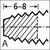 Artikeldetailsicht FORMAT FORMAT Hand-Gewindebohrer DIN 2181 HSS M 9,0x1,00 Satz