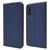 NALIA Flip Cover compatibile con Huawei P20 Pro, Custodia Sottile Verticale Protettiva Ecopelle Case, Magnetico Similpelle Cellulare Protezione, Slim Full-Body Telefono Etui Blu