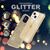 Für iPhone 14 Plus Hülle Glitzer Handyhülle Durchsichtig Glitter Cover Etui Case Gold