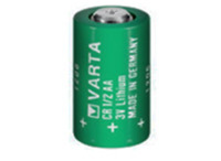 Lithium-Batterie, 3 V, 1/2R6, 1/2 AA, Rundzelle, Flächenkontakt