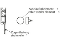 Kabelmanagement-Set für Laborwagen, 00.701.050.1