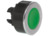 Drucktaster, unbeleuchtet, tastend, Bund rund, grün, Einbau-Ø 22 mm, L23AA82