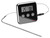 Digitales Bratenthermometer; 17 cm (L); schwarz/silber