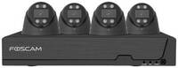 Foscam FN9108E-T4-2T black LAN IP-Megfigyelő kamera készlet8 csatornás4 db kamerával3840 x 2160 pixel