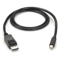 MINI-DP TO DP 15' MALE-MALE ENVMDPDP-0015-MM, 4.5 m, Mini DisplayPort, DisplayPort, Black, Gold, Copper DisplayPort-Kabel