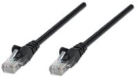 Network Patch Cable, Cat6, 15M, Black, Cca, U/Utp, Pvc, Rj45, Gold Plated Contacts, Snagless, Booted, Lifetime Warranty, Polybag