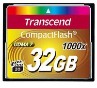 CF 1000X 32GB CompactFlash 1000x 32GB, 32 GB, CompactFlash, MLC, 160 MB/s, 120 MB/s, Black