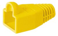 Strain Relief Boot for RJ45 Yellow, 50pcs Cable lead in Kábel hüvelyek