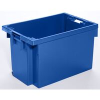 Stack/nest container made of HDPE