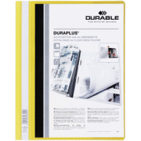 Angebotshefter Duraplus A4 mit Sichttasche Folie gelb