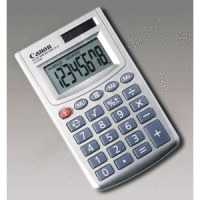 Taschenrechner LS-270 H 8-stellig Batterie/Solar-Betrieb silber