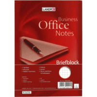 Briefblock Office A5 100 Blatt 70 g/qm kariert