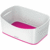 Aufbewahrungsschale myBox A5 weiß/pink