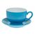 Olympia Cafe Saucer in Blue Made of Stoneware 158(�)mm / 6 1/4" - 12