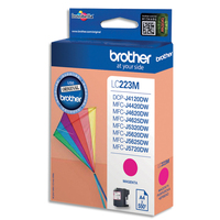 BROTHER Cartouche Jet d'encre Magenta LC223M