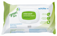 Schülke mikrozid® universal wipes green line