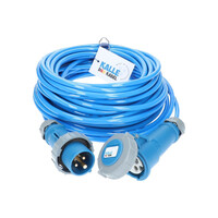 Kalle Verlängerungskabel CEE 230V 16A 2,5mm Extreme Blau Aquasafe IP67 15 Meter