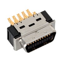 3M™ 10120-3000, Stecker für die Kabelmontage mit Lötkontakten, MDR Stiftstecker, 20-pol, 101 Serie, 1,27 mm, 0,50 µm Au