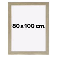 Cadre Déco Bois 80x100 Couleur CHENE-Profilé 30x14mm
