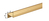 Treppenkanten-Schutzprofil,Alu gold elox.,LxBxHxS 2000x45x23x2,5mm