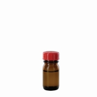 Weithalsflaschen Glas braun Verschluss PTFE-kaschiert | Nennvolumen: 30 ml
