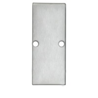 Aluminium-Endkappe EC90 für Profil HIDE DOUBLE inkl. Schrauben, Alu eloxiert