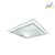 LED Einbau-Downlight, IP21 IK02, quadratisch, opal, DALI dimmbar, weiß, 22.5x22.5cm, 19W 4000K 2100lm