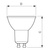 LED Lampe MASTER LEDspot ExpertColor, GU10, 25°, 5,5W, 2700K, dimmbar