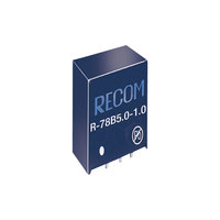 Recom International R-78B5.0-1.0 DC/DC Converter SIP3 6.5-34V In 5V Out
