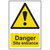 Scan 4102 Danger Site Entrance - PVC 400 x 600mm