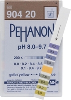 Papierki wskaźnikowe pH PEHANON® Zakres 8,0 ... 9,7 pH
