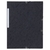 Lyreco 3 pólyás gumis mappa, A4, fekete, 10 darab/csomag