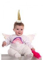 Disfraz de Unicornio con Alas para bebé 6-12M