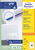 Universal-Etiketten, A4 mit ultragrip, Adressaufkleber, 64,6 x 33,8 mm, 100 Bogen/2.400 Etiketten, weiß