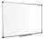 Bi-Office Magnetische Maya Whiteboard mit Aluminiumrahmen 150x120cm Linksansicht
