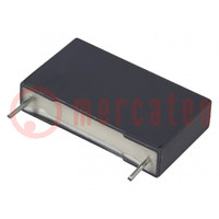 Capacitor: polyester; 100nF; 220VAC; 630VDC; 22.5mm; ±10%; THT; R60