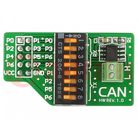 Placa de desarrollo; placa prototipo; Comp: MCP2551