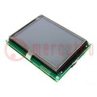 Display: LCD; graphical; 320x240; FSTN Positive; black; LED