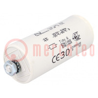 Condensateur: pour lampes de déchargement; 20uF; 250VAC; ±10%