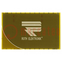 Board: universal; single sided,prototyping; W: 100mm; L: 160mm