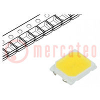 LED; SMD; 2835; weiß neutral; 24÷30lm; 4000K; 80; 120°; 60mA; 256mW