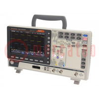Oscilloscoop: gemengde signalen; Ch: 2; 200MHz; 1Gsps; 10Mpts