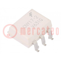 Optocoupler; SMD; Ch: 1; OUT: transistor; Uinsul: 4.17kV; Uce: 100V