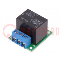 Module: relay; Ch: 1; 5VDC; max.250VAC; 10A; Uswitch: max.125VDC