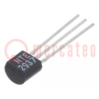 Transistor: P-JFET; unipolar; 0,35W; TO92; 50mA