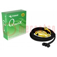 Fecskendőadapter; 3ml; fekete; adagolókhoz,fecskendőhöz; QuantX