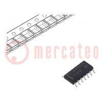 IC: digitaal; NOT; Ch: 6; CMOS; SMD; SO14; 1,65÷3,6VDC; -40÷125°C