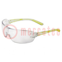 Safety spectacles; Lens: transparent; Classes: 1; HELIUM 2; 18g