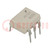 Opto-coupler; THT; Ch: 1; OUT: transistor; Uisol: 4,17kV; Uce: 100V